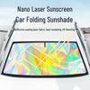Universal Summer Car Windshield Sunshade - Heat Blocking, Insulating Sun Protection Umbrella for Interior