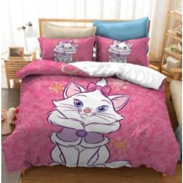 Pościel Koty Seria Rozmiar Trzyczęściowy Poszewka na Kołdrę