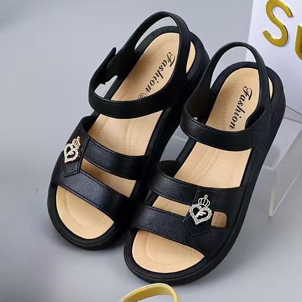 

2025 new style slippers casual single-layer shoes comfortable fashionable casual comfortable sandals summer fashionable slippers slippers sandals 36 [one size smaller]