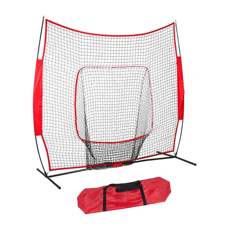 Portable Outdoor Baseball Training Set Baseball Practice Net Hitting & Pitching Softball Practice Net