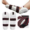 Taekwondo Forearm Guard with EVA Liner Elbow Protective Pads Adjustable Taekwondo Protective Gear for Free Combat Boxing