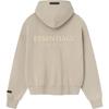 Fear of God Essentials Classic Full Zip Hoodie Timber Men Tops Grey 192SP254781F