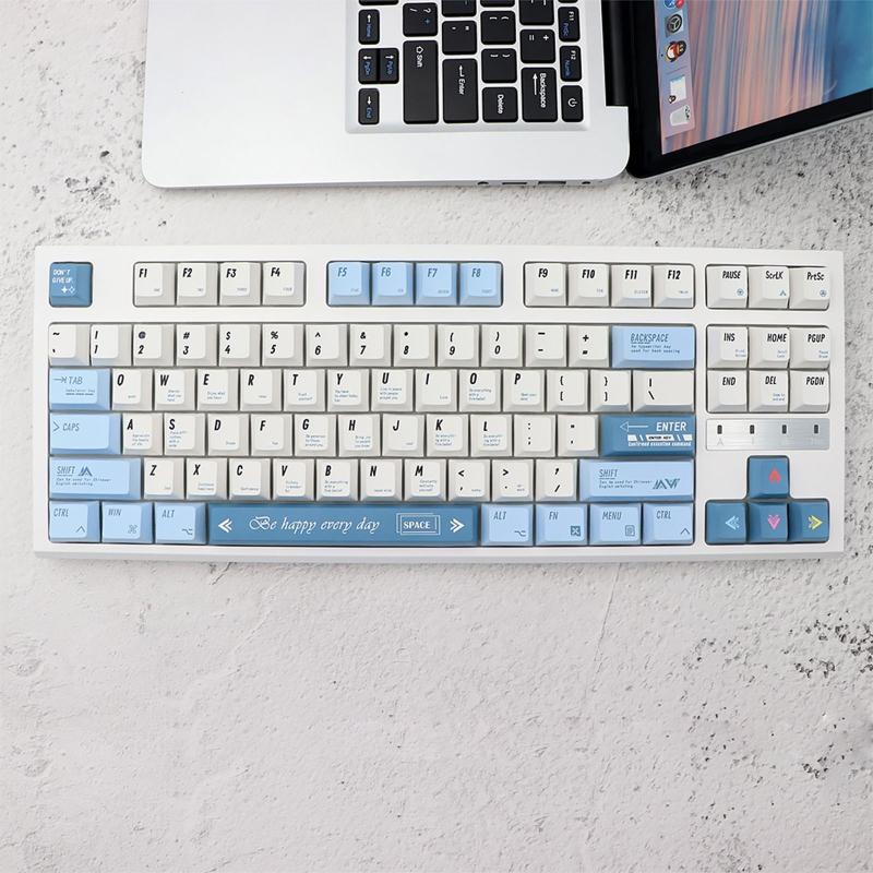 136 Keys Customized Programmer for Key Cap PBT Dye Subbed Keycap Cherry Profile for Key Cover for Mechanical Keyboard DZ