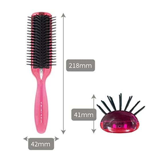 Vess Blow Made In Outlet Large Brush, Japan, Anti-Static, Anti-Static, Professional-Made Hairbrush, (Collagen-Infused, Blow)