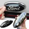 Rdxbt6 3pcs Car Front Emblem Rear Logo for Escape Escort Mondea Edge Taurus Exolorer Territory Focus Sedan Steering Wheel Sticker