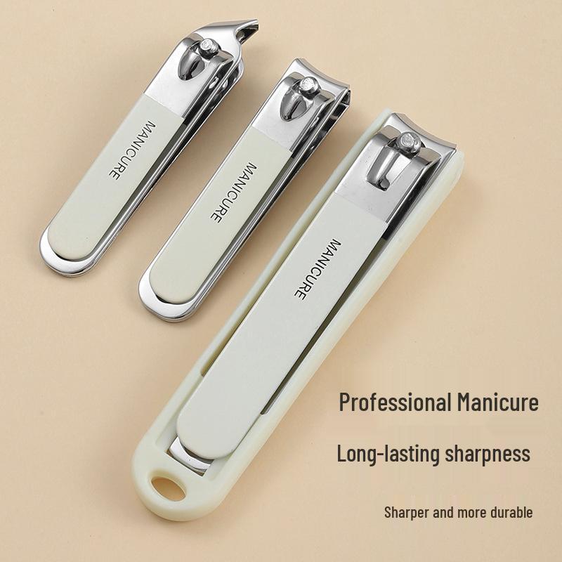 Yuan Ding Anti-Splash Angled Nail Clipper Set - Pedicure Tool with Logo