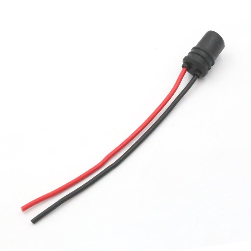 Car Round Prewired Harness Female Socket T10 Socket for LED