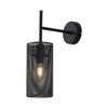 Wall Light 1xE14 23W IP20 – Black Metal