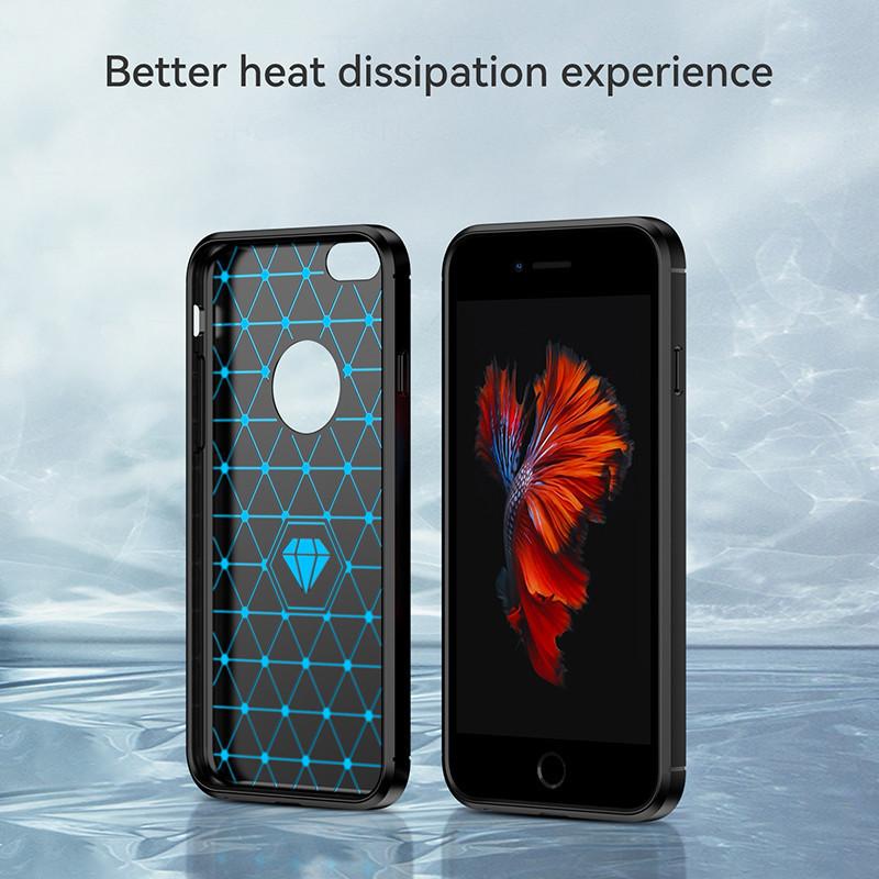 For iPhone 6 Case For Apple iPhone 6S 6 Cover 4.7 Inch Shockproof Soft Silicone Protective Bumper For iPhone 6 6s Fundas