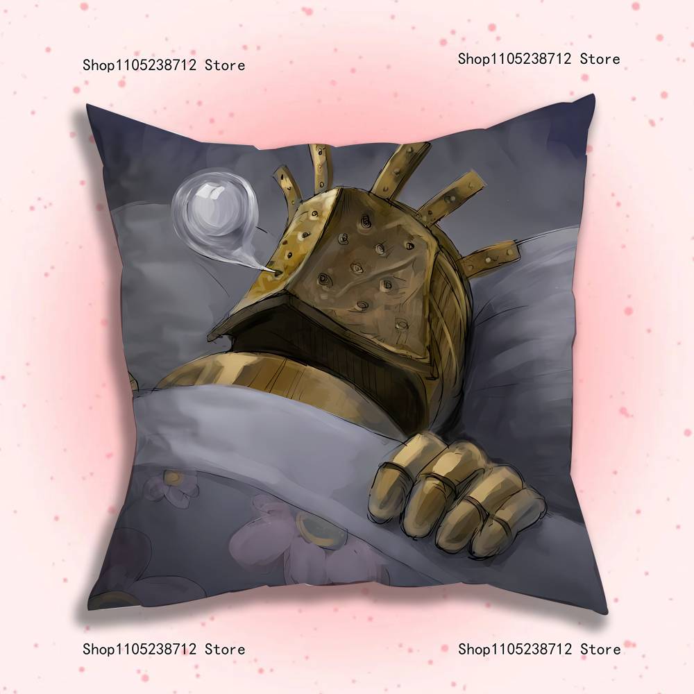 

Video Game D-Dark-K S-Souls Pillowcase Pillowslip Cushion Plush Boys Girls Cartoon Anime Kawaii Decoration Birthday Cute Gifts 12x12Inch
