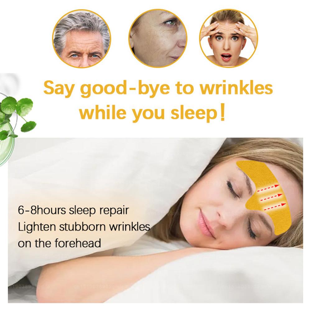 10/30/50Pcs Forehead Wrinkle Patch Face Wrinkle Patch Anti-Aging Lift Face Firming Skin Droop Law Mouth Wrinkle Cheek Patch