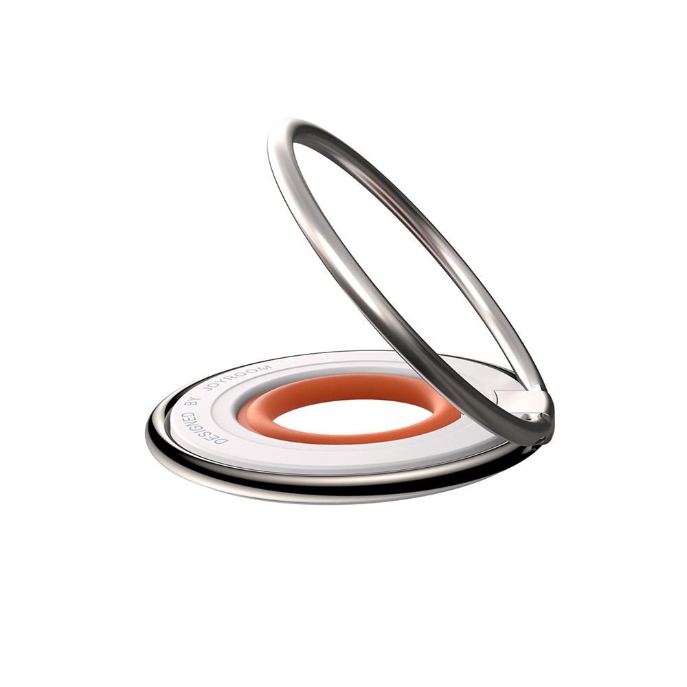 Magnetic phone holder MagSafe ring for finger orange