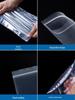 ZISIZ Food-Grade Thickened Transparent Ziplock Bags