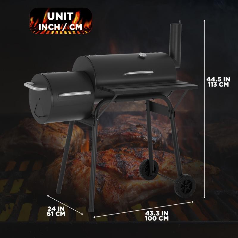 2026 Holzkohlegrill für den Außenbereich mit hoher Kapazität für grenzüberschreitendes Dropshipping