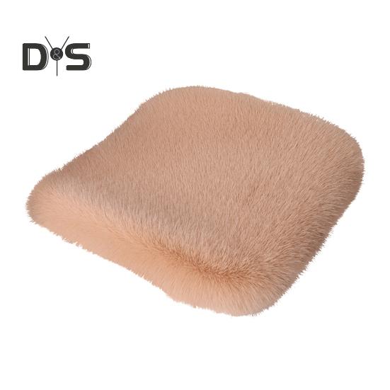 

Роскошный утолщенный плюшевый чехол для автомобильного сиденья, дышащий, влагоотводящий, моющийся, не выцветающий, защитный чехол для автомобильного сиденья хаки