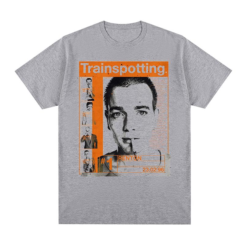 Trainspotting Vintage Tshirt New Retro Portrait Classic Design British Popular Cotton Men T Shirt New TEE TSHIRT Womens Tops