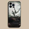 Anime Vampire Hunter D Phone Case For iPhone 17,16,15,14,13,12,Pro,Max,Plus,E,SE4,Air,Mini Black Soft Cover