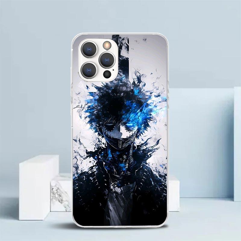 

Dabi MHA My Hero A-Academy Phone Case For IPhone 16 17 Air 16E 15 14 Plus 13 Mini 12 11 Pro Max 7 8 + SE 2020 Soft TPU Back Cove iPhone 16 Pro