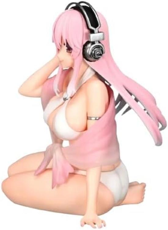 Super Sonico Nudelstopper Figur - Weißer Bikini ver. - 1 Typ