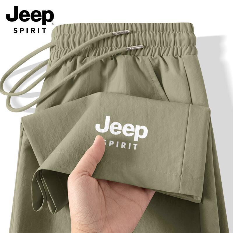 JEEP SPIRIT Men s Summer Casual Straight-Leg Pants 3XL