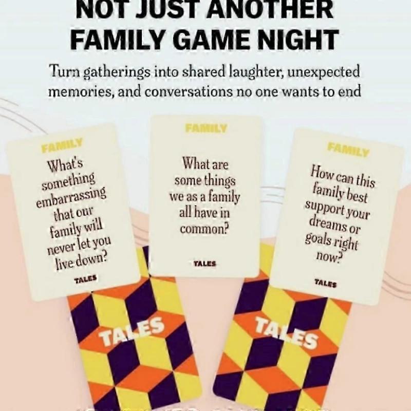 150 Conversation Starter Cards Family Edition for Family Gathering Party Travel New