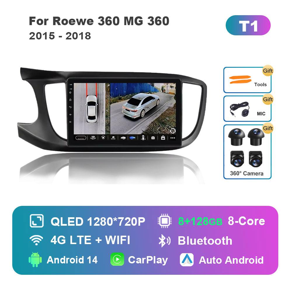 Android Intelligent System Car Radio Multimedia Player for Roewe 360 MG 360 2015 - 2018 Touch Screen 4G WiFi BT GPS Navigation