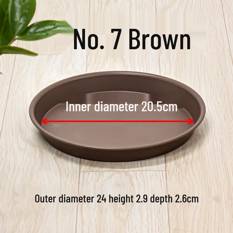 Thickened Plastic Flower Pot Tray