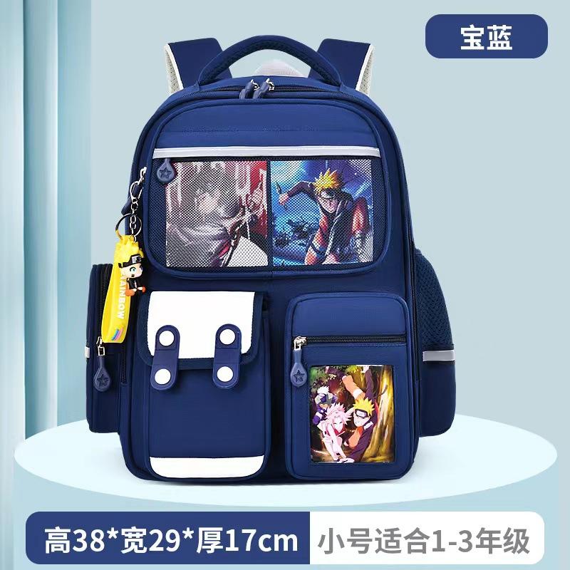 Baby new primary school schoolbag, male cartoon large-capacity children's schoolbag backpack