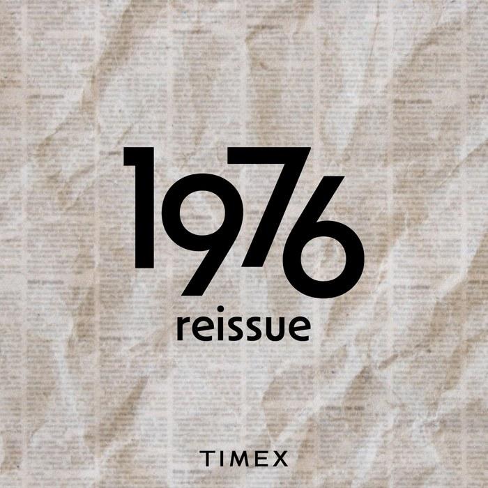 TIMEX 1976 Dress Rectangle Reissue Watch Quartz 30m Waterproof Mineral Glass Silver Dial TW2Y56200 Unisex