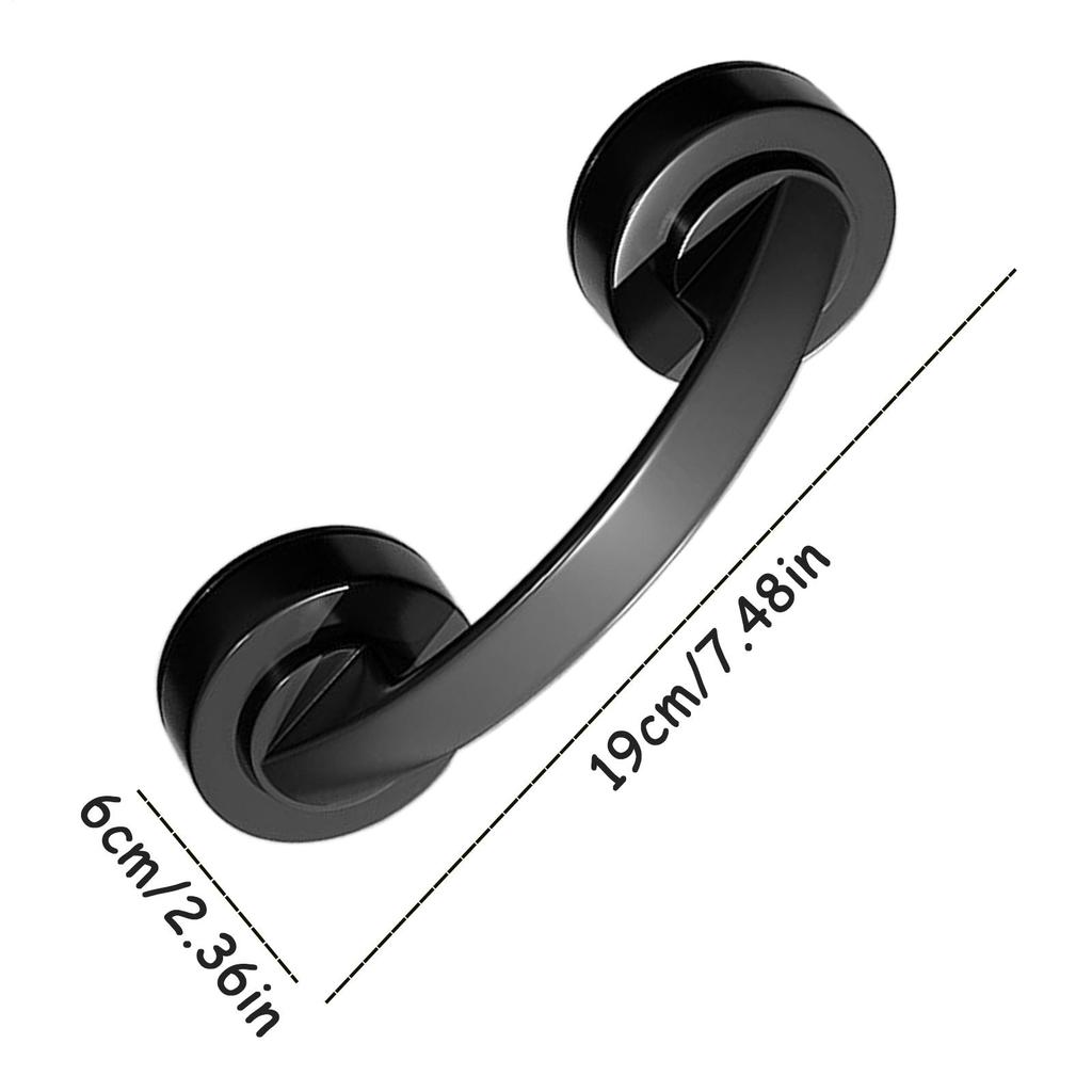 Suction Cup Handle Glass Door And Window Handles Removable Wall Handrail No Drilling Push Pull Helper Strong Vacuum Grab Puller
