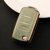 TPU Shell Fob Car Key Case Cover For Volkswagen VW Tiguan Beetle Caddy T5 Up Eos Skoda Octavia Seat Leon Altea Polo Golf Passat