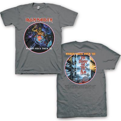 Iron Maiden World Piece Tour Klassiek T-shirt