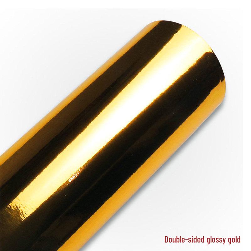 Waterproof Self-Adhesive Brushed Gold/Silver Kitchen Décor Sticker