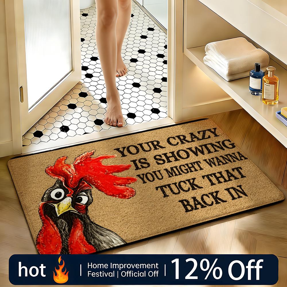 Soft Absorbent Non-Slip Rug popuar mat Floor Mat Home Decor Doormat Bedroom Floor Mat Shower Carpet