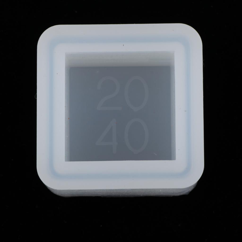 Silicone Mold Mould Flower Pot for Resin Jewelry Making Ornaments 8.5x3.4CM