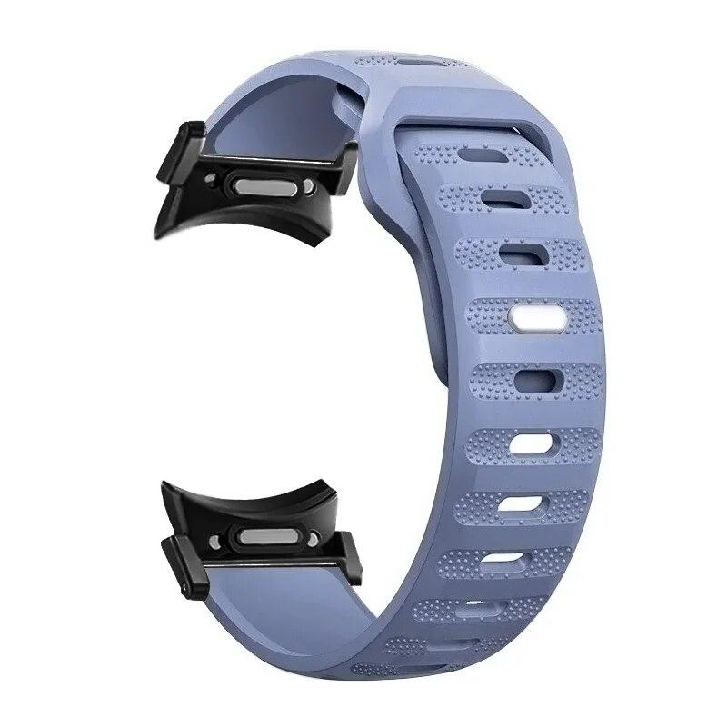 Silicone Strap for Samsung Galaxy Watch 6 5 4 40mm 44mm 5Pro 45mm No Gaps Band For Galaxy Watch 6 Classic 43 47mm 42 46mm Correa