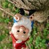 Climbing Gnomes Tree Decor - Cute Gnome Garden Statue Art Resin Dwarf Sculpture for Yard Outdoor Decoration Ornaments