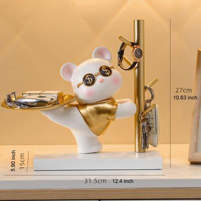 Figurine d'animal avec espace de rangement, Accessoire pratique, Boîte à bonbons, Objet décoratif unique en