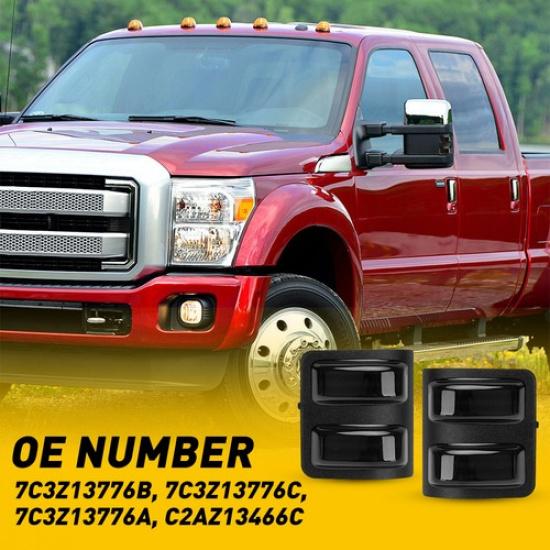 Fit F250 08-16 Ford F350 Super Duty Side LED Signal Mirror Light