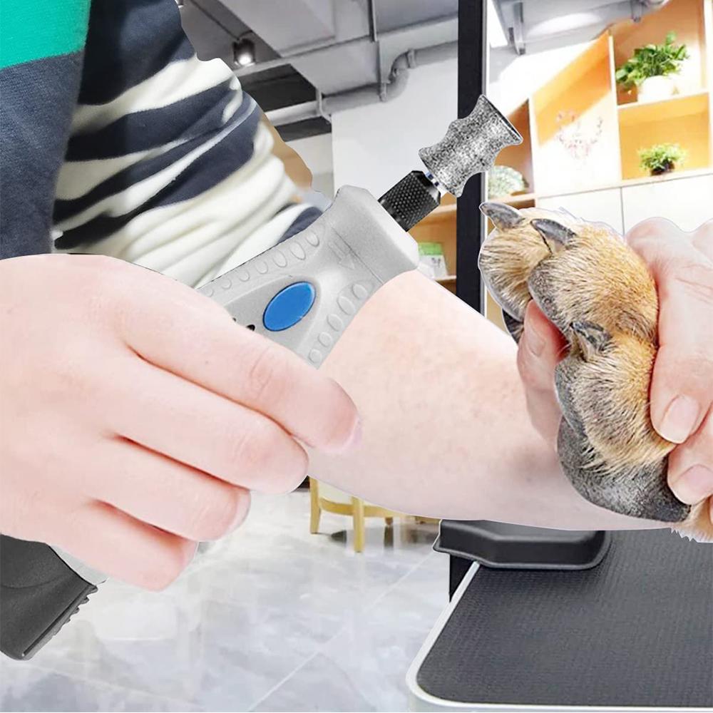2 Pcs Dog Nail Grinder Bits Diamond Rotary Bit for Dogs&Pets Nail Care