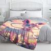 Pok É Mon Motiv Bedruckte Flanelldecke für Schlafzimmer, Wohnzimmer, Sofadecken, Büros, Mittagspausen, Picknicks,