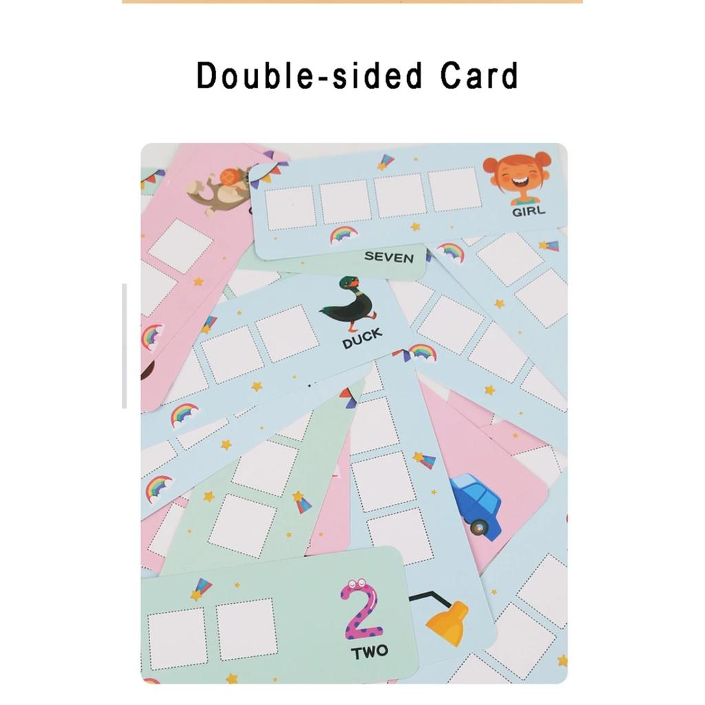 Kid Number Letter Matching Game Montessori Math Toy Arithmetic Addition Subtraction English Word Learning Parish Educational Toy