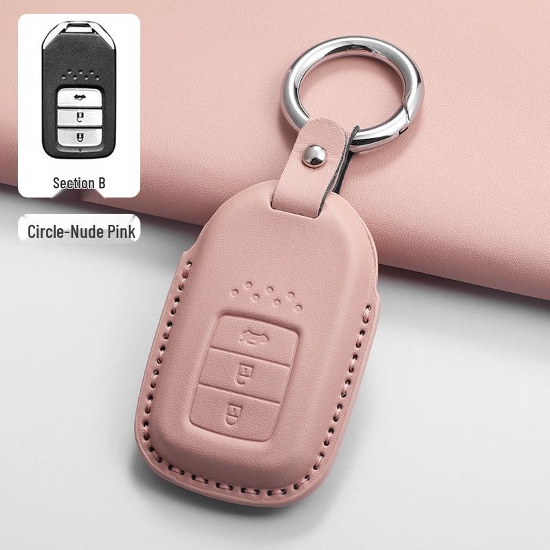 Honda Key Cover: Compatible with Vezel, Odyssey, CR-V, Accord, Civic, XR-V, Lingpai, UR-V, Fit, and Haoying.