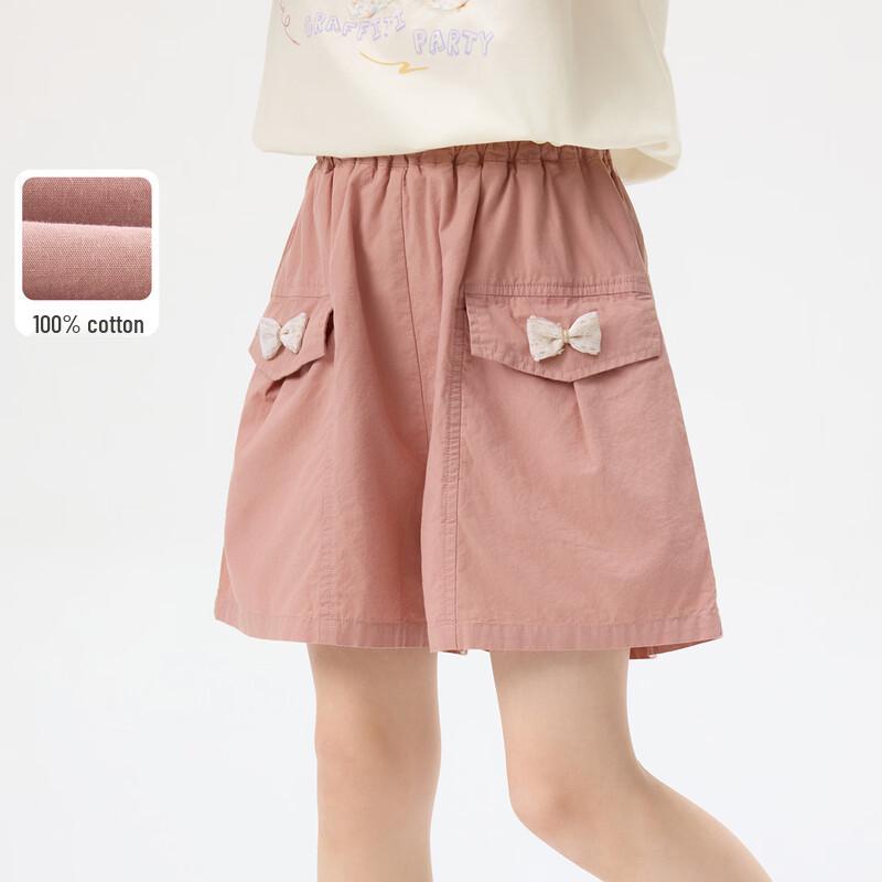 Girls  Pure Cotton Casual Bow Shorts 150