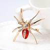 Fashion Spider Gift Women Collar Brooch Pin Clip Scarf Wedding Party Jewelry
