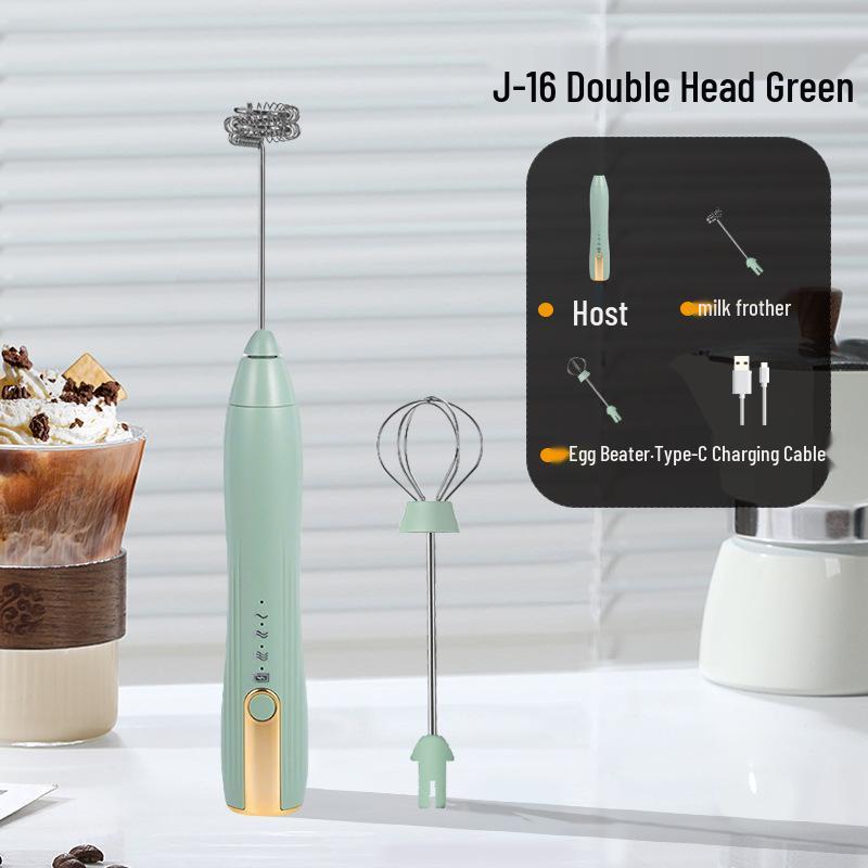 Handheld Electric Milk Frother and Coffee Stirrer