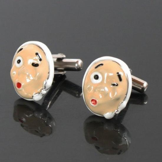 Kamakura Cufflinks Workshop Hyottoko Cufflinks an010