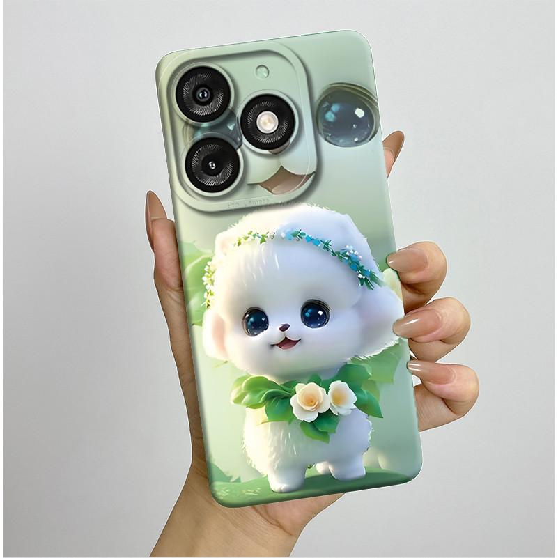 For Itel A50 A667L Casing Pretty Butterfly Flowers Soft Silicone TPU Shockproof Cover For Itel A50 A 50 ITELA50 2024 Phone Case
