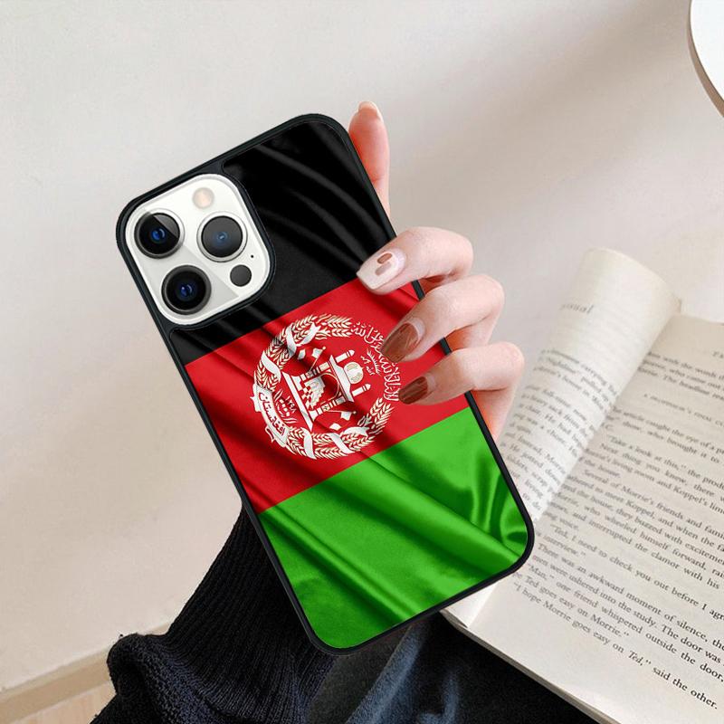 Afghanistan Flag Mobile Phone Cases Cover For iPhone 17 Air 16 16e 15 14 12 13 11 Pro MAX apple Plus Coque