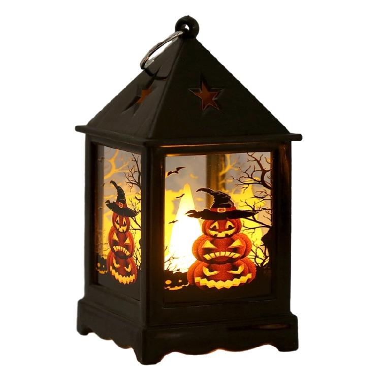 Home Horror Props Kids Toy Halloween Pumpkin LanternsLED GhostLantern LampsLight